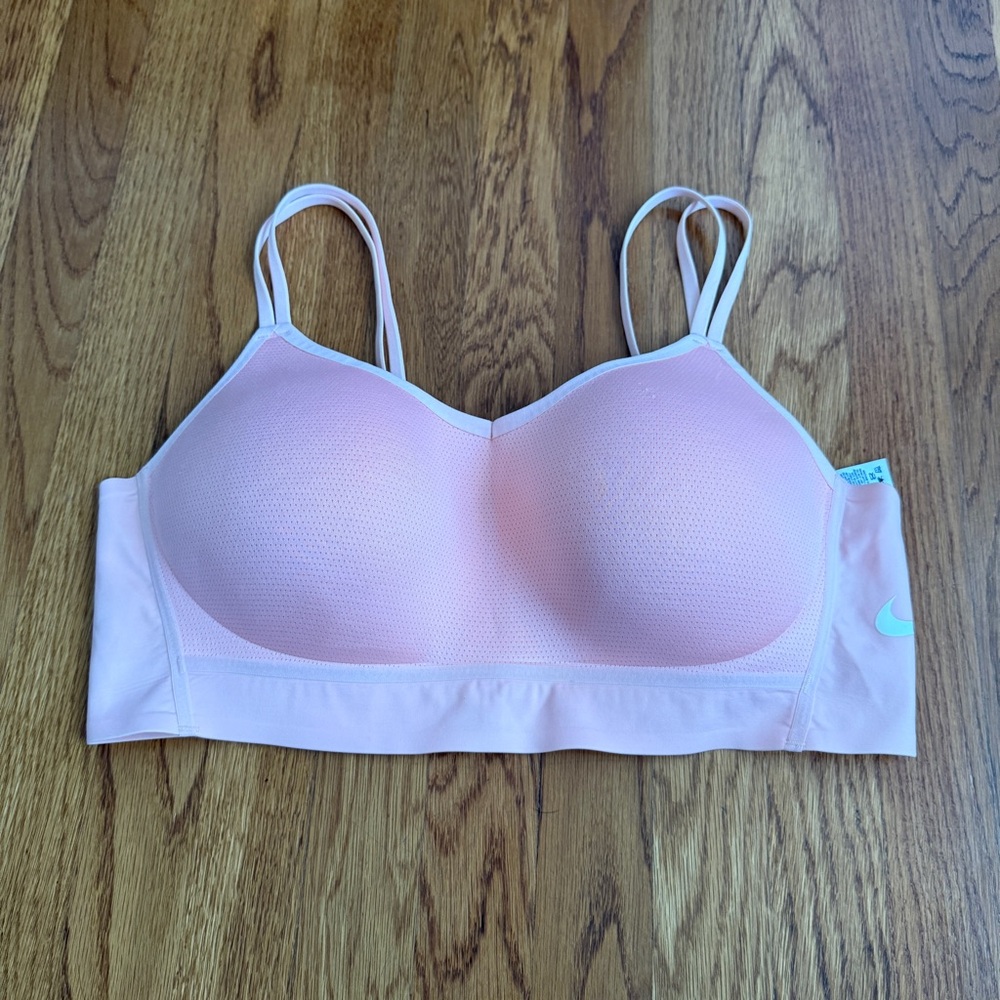 Nike light pink low impact athletic sports bra XL - Picture 2 of 8